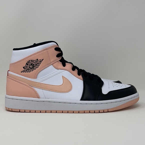 Nike Air Jordan Retro I Mid Arctic Orange Crimson - Picture 2 of 8